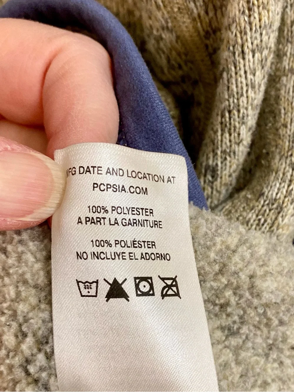 Patagonia Men's Better Sweater 1/4‎ Zip Fleece Pullover Grey Blue Sz L Outdoors